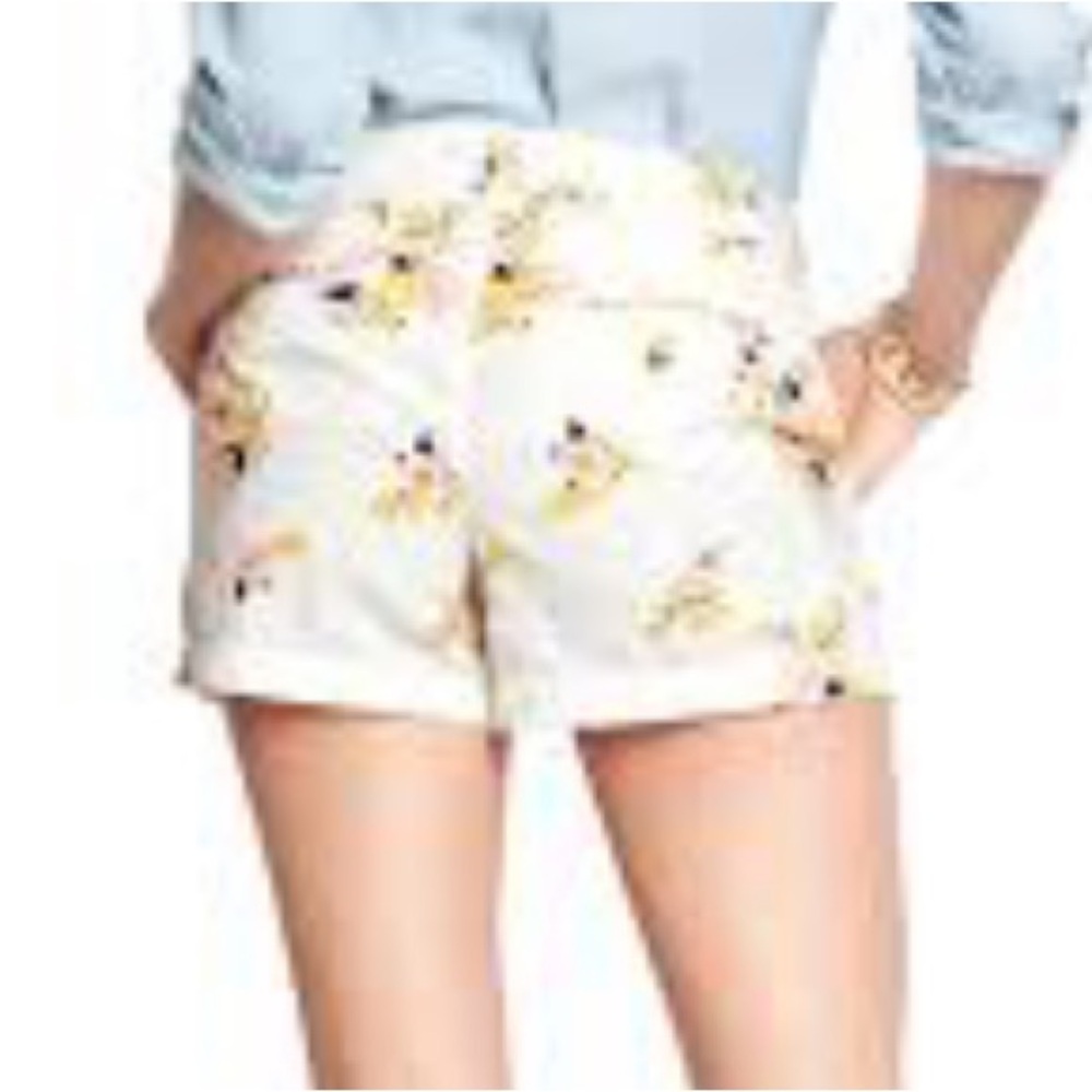 ❤️3X20 OLD NAVY Women's Floral Print Chino Shorts | 4